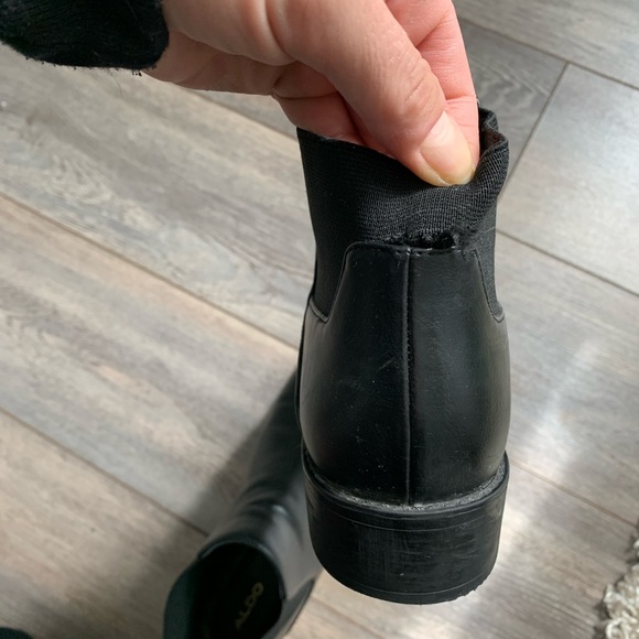 Aldo Synthetic Leather Ankle Boot - Picture 6 of 7